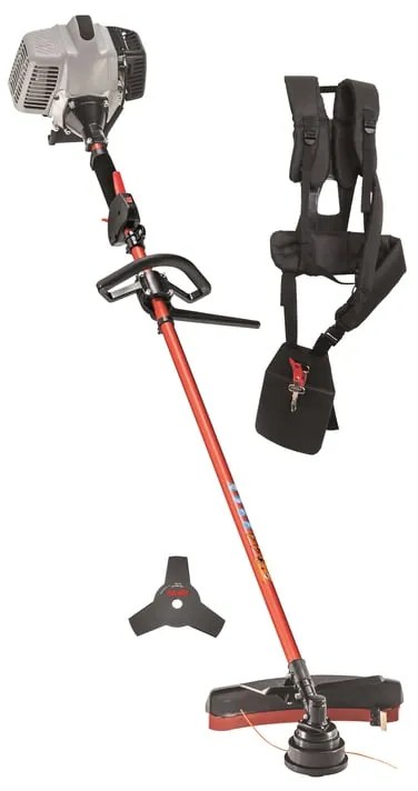 Decespugliatore a scoppio 2 tempi 39.8 cm³ in alluminio AL-KO GT 410 DL impugnatura a d con lama in acciaio a 3 denti