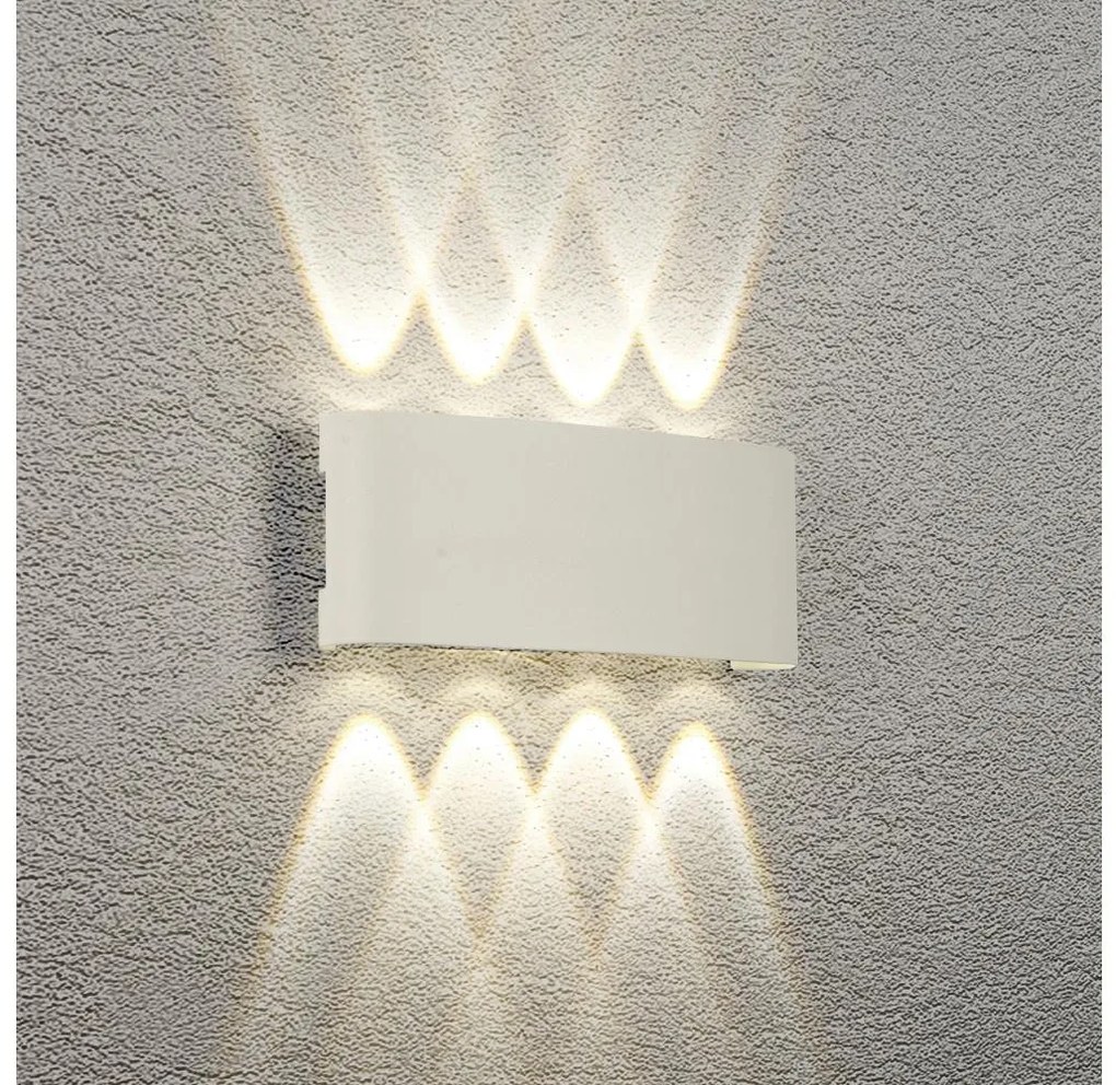 Brilagi - Applique da esterno FLAREBOX LED/8W/230V bianco IP65