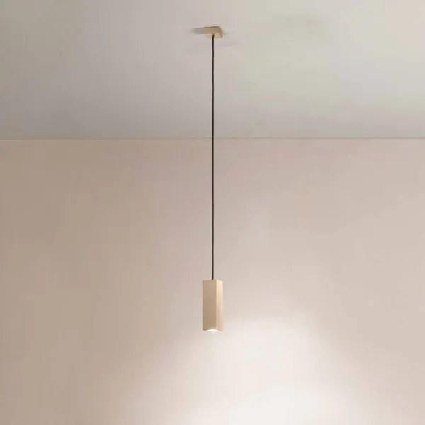 Lampada sospesa 1 luce GU10 - moderna 6 cm ALOA Oro Piccolo