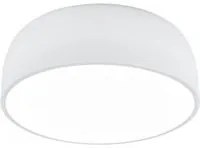 Plafoniera Rotonda Moderna 4 Luci Baron Bianco Opaco Trio Lighting