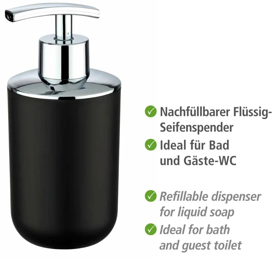 Distributore di sapone nero Brasil - Wenko