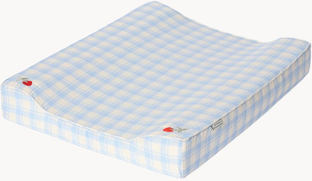 Materassino fasciatoio in cotone Sky Blue