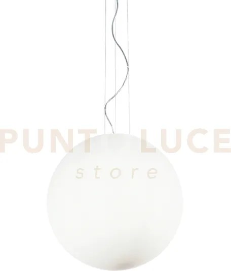 Mapa bianco lampadario a sospensione 1 luce attacco e27 d.50cm