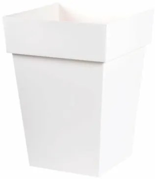 Vaso EDA Tuscany Bianco polipropilene 39 x 39 x 53 cm