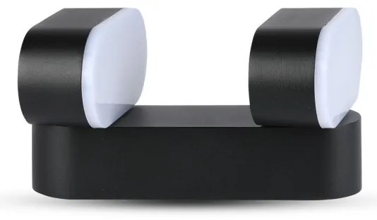 Applique da esterno a LED flessibile 2xLED/12W/230V IP65 nero