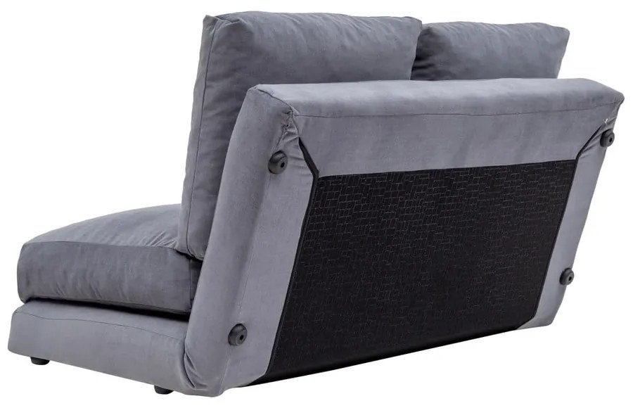 Divano letto grigio 120 cm Taida - Balcab Home