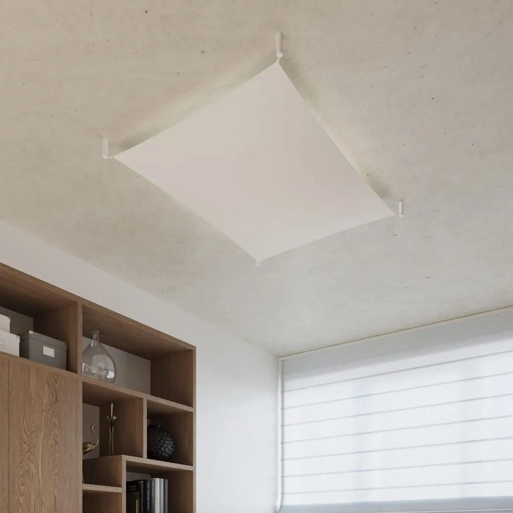 Lampada da Soffitto in Tessuto 6xG13 85W LUNA 4 Bianca