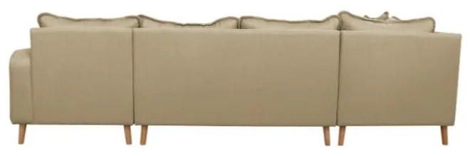 Divano angolare beige (angolo destro) Beata - Ropez