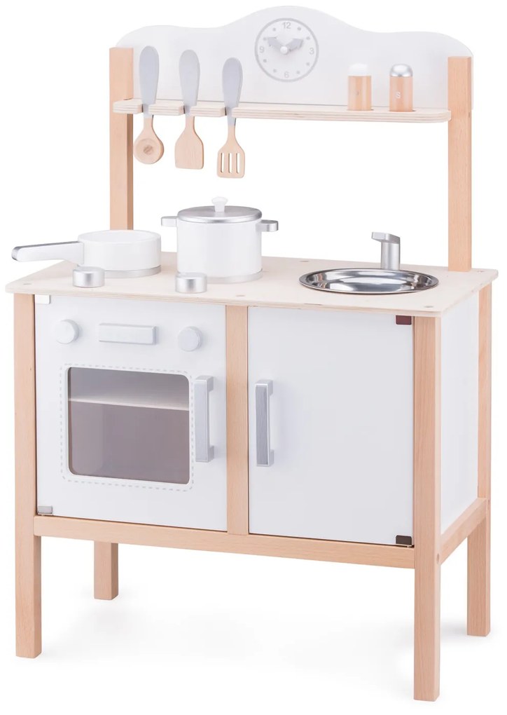 Cucina moderna in legno - bianca