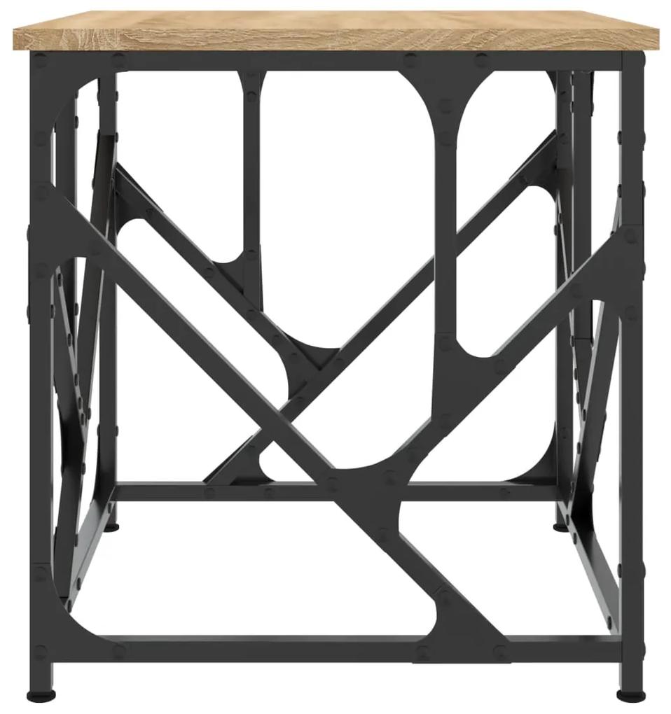 Tavolino Salotto Rovere Sonoma 45x45x47,5 cm Legno Multistrato