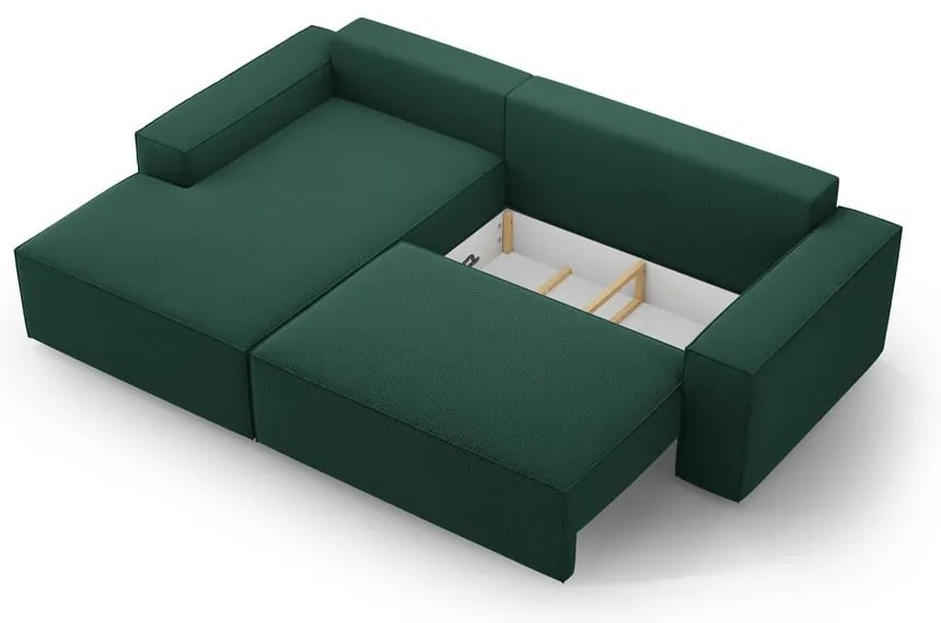 Angolo divano letto verde (angolo sinistro) Jodie - Micadoni Home