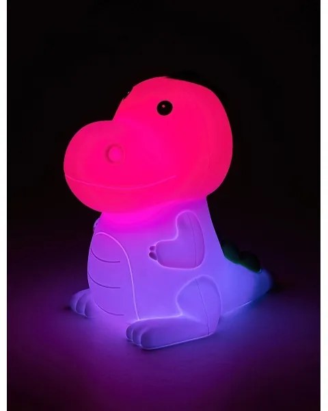 Rabalux 76021 - LED RGB Dimmerabile children's piccolo lampada DINOO LED/0,45W/5V