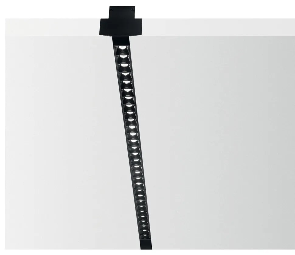 Profilo Superficie Per Binario Arca 100Cm Alluminio Nero