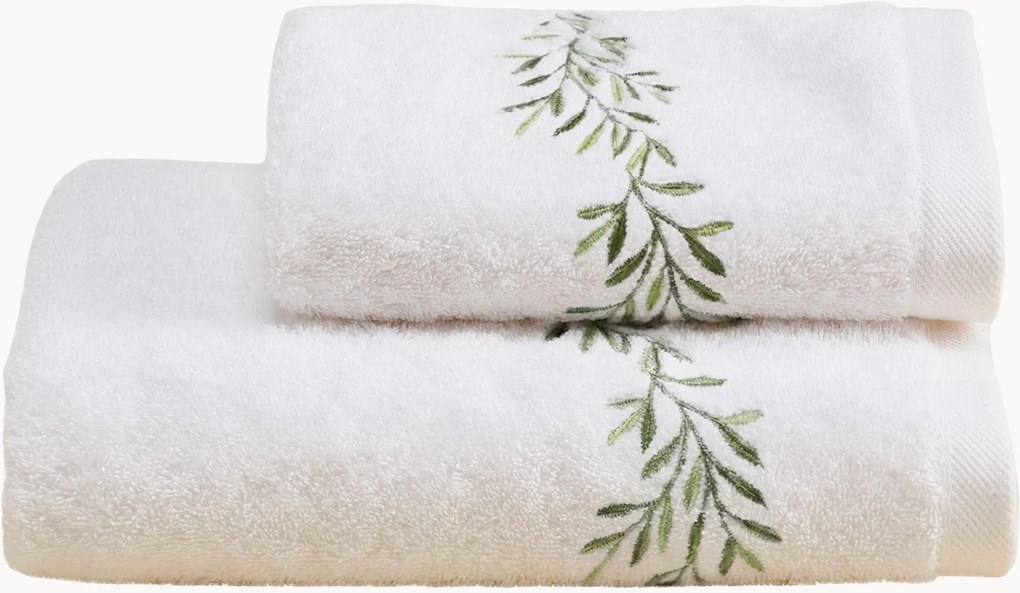 Set di 4 asciugamani in cotone Laurus