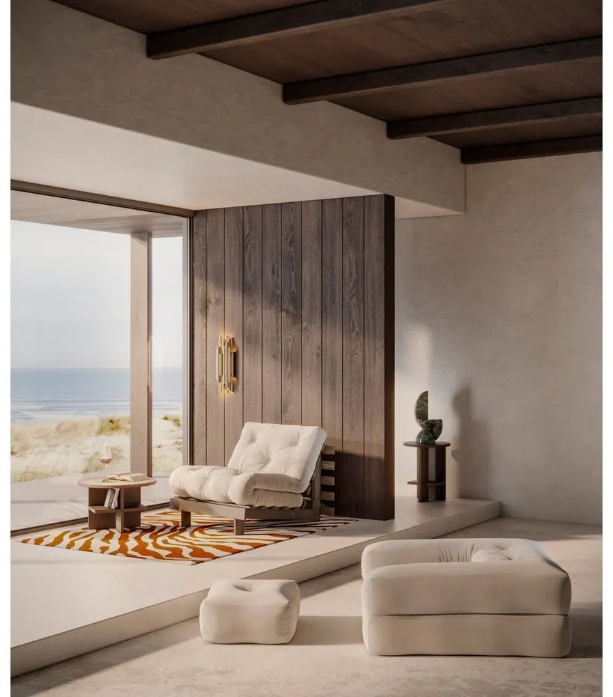 Poltrona grigio scuro Roots Black Night - Karup Design