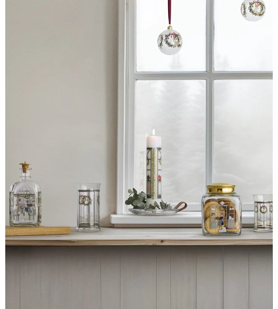 Candela con motivo natalizio combustione 56 h Holmegaard Christmas - Holmegaard