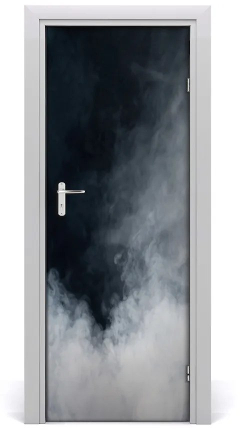 Adesivo per porta Fumo bianco per la casa 75x205 cm