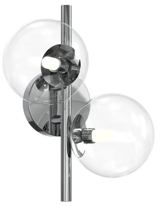 ONLI - Applique da parete KIMBERLY 2xG9/6W/230V cromo lucido