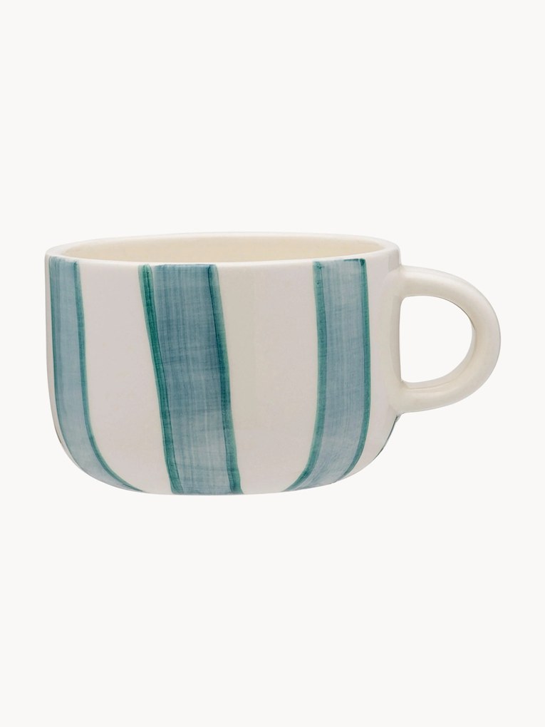 Tazza dipinta a mano Powder Striped