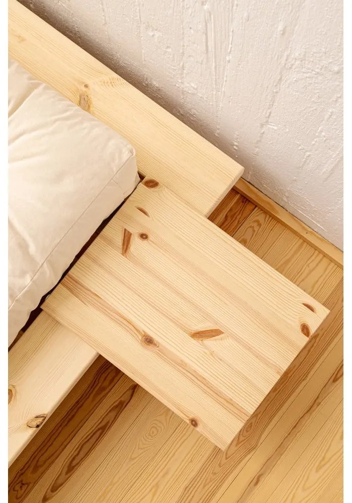 Comodino di colore naturale in pino massiccio Japan – Karup Design