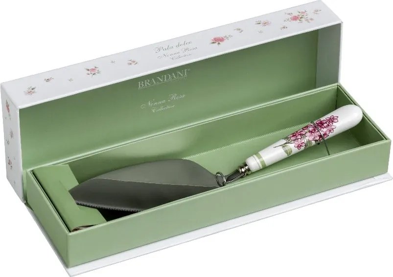 Cucchiaio da torta con manico in ceramica Nonna Rosa - Brandani