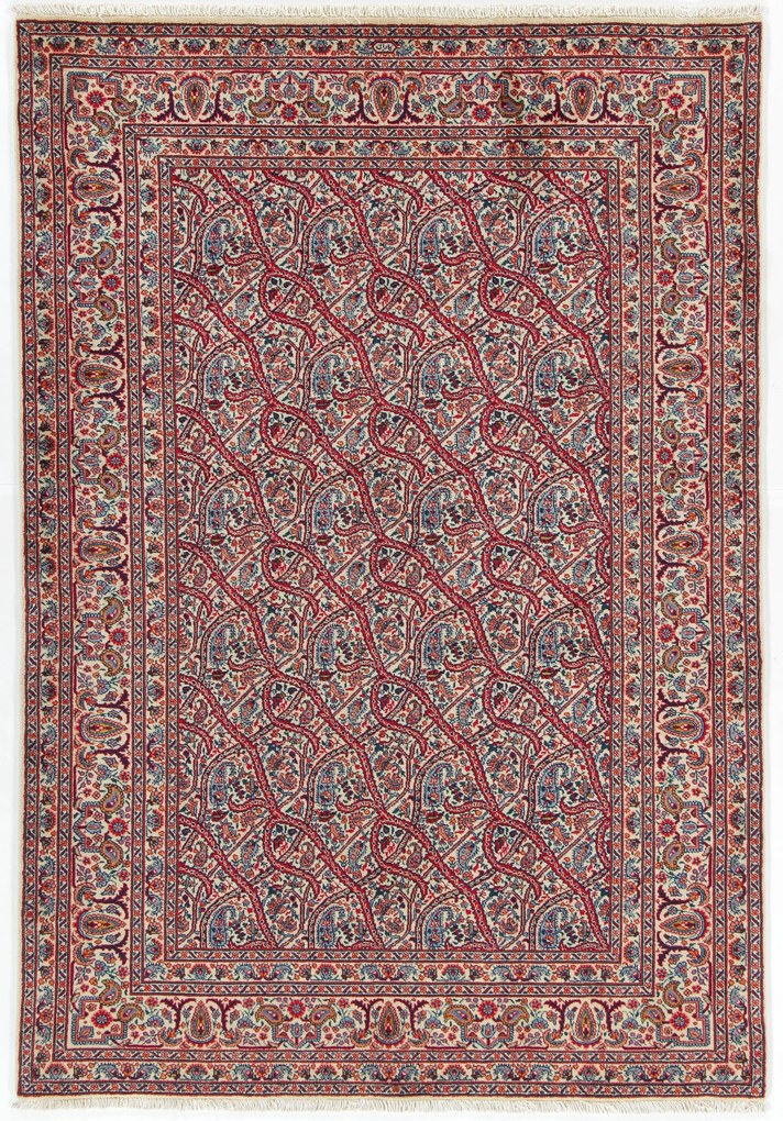 Tabriz Tappeto persiano 140x210 (Iran) Annodato A Mano
