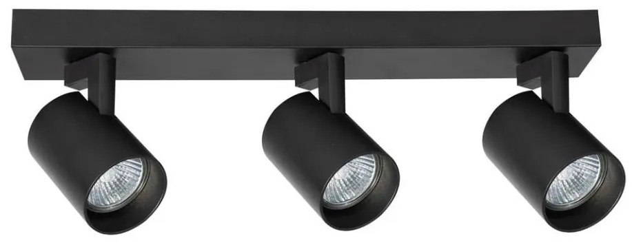 Faretto VOLF 3xGU10/10W/230V nero