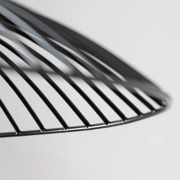 Brilagi - Lampadario LED a sospensione CERIA WIRE 1xE27/40W/230V Ø 26 cm nero