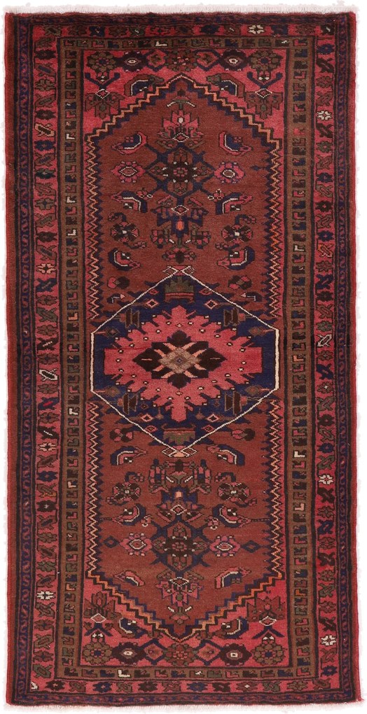 Hamedan Tappeto persiano 110x210 (Iran) Annodato A Mano