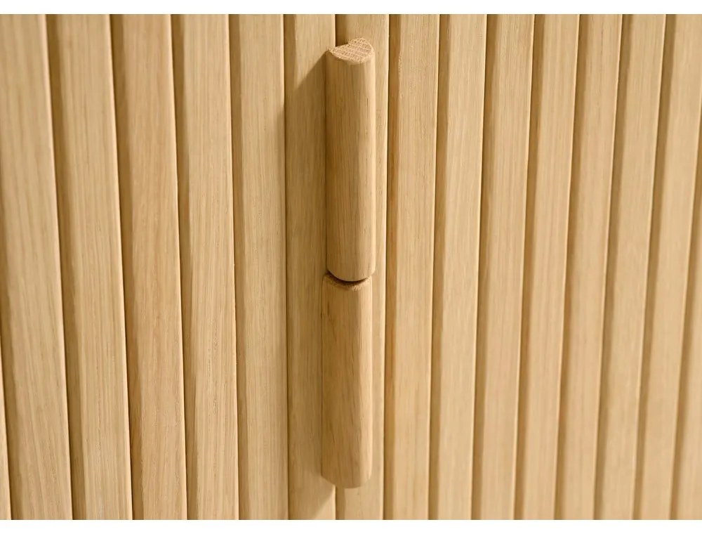 Tavolo TV in rovere naturale 56x160 cm Cavo - Unique Furniture