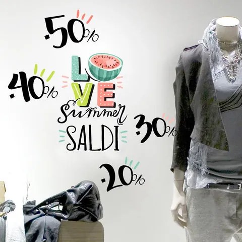 Pink Summer Sale | Vetrofania