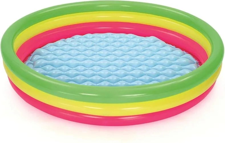 Bestway - Piscina gonfiabile baby summer 3 anelli per bambini 2anni + cm 152 51103