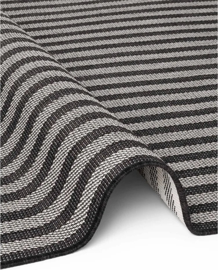 Tappeto da interno/esterno nero/color crema 120x170 cm Haringey Linley – Ted Baker