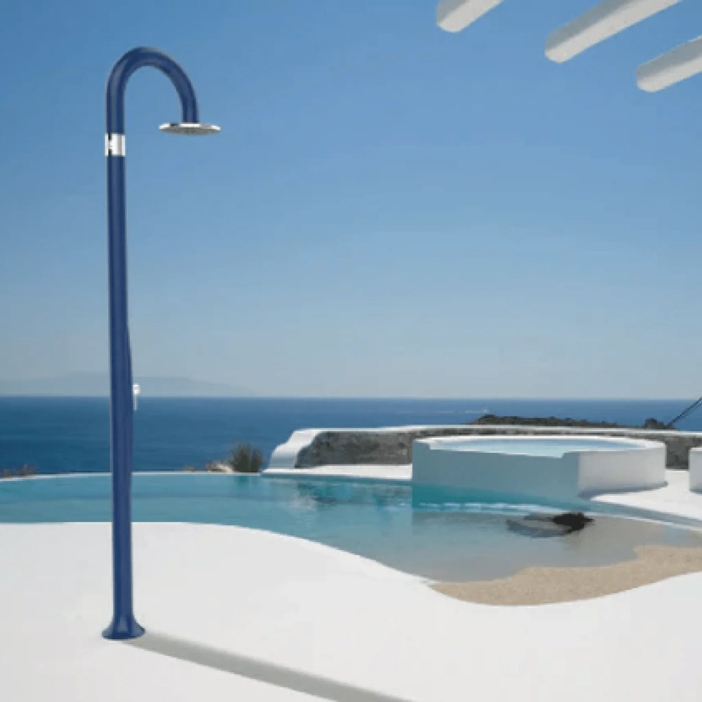 Doccia Tradizionale Per Esterno Con Soffione e Miscelatore Arkema "Funny Yin T305"