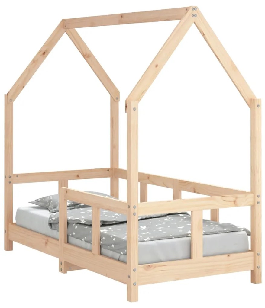 Giroletto per bambini 70x140 cm in legno massello di pino