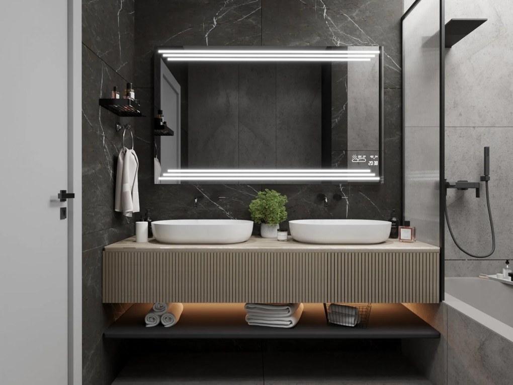 Specchio con LED illuminazione M17 premium
