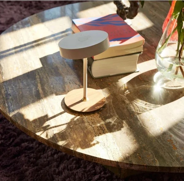 Halo Design 745760- lampada ricaricabile dimmerabile LED ON THE MOVE LED/2,5W/4000 mAh bianco/legno