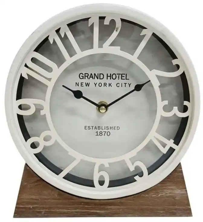 Orologio da Parete DKD Home Decor Naturale Nero MDF Ingranaggi (70 x 4 x 45  cm)