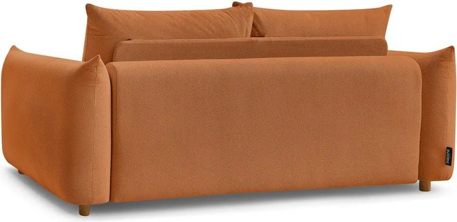 Divano arancione allungabile 214 cm Ernest – Bobochic Paris