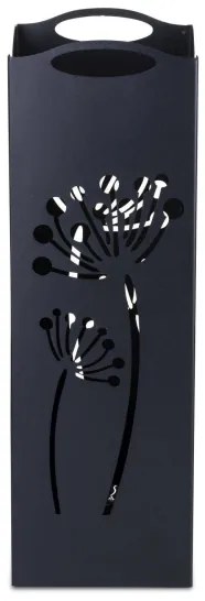 Portaombrelli in metallo INDUSTRIAL 60x21 cm nero