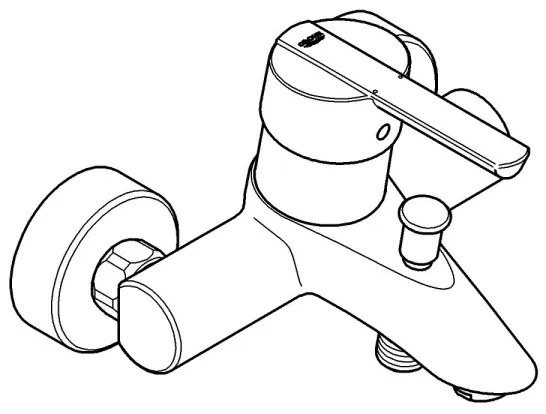 GROHE 32269000 - Miscelatore per vasca FEEL DN 15 cromo lucido