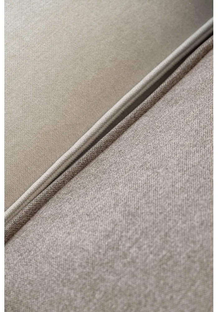 Divano angolare componibile beige (con penisola a sinistra) Flex Felix – Miuform