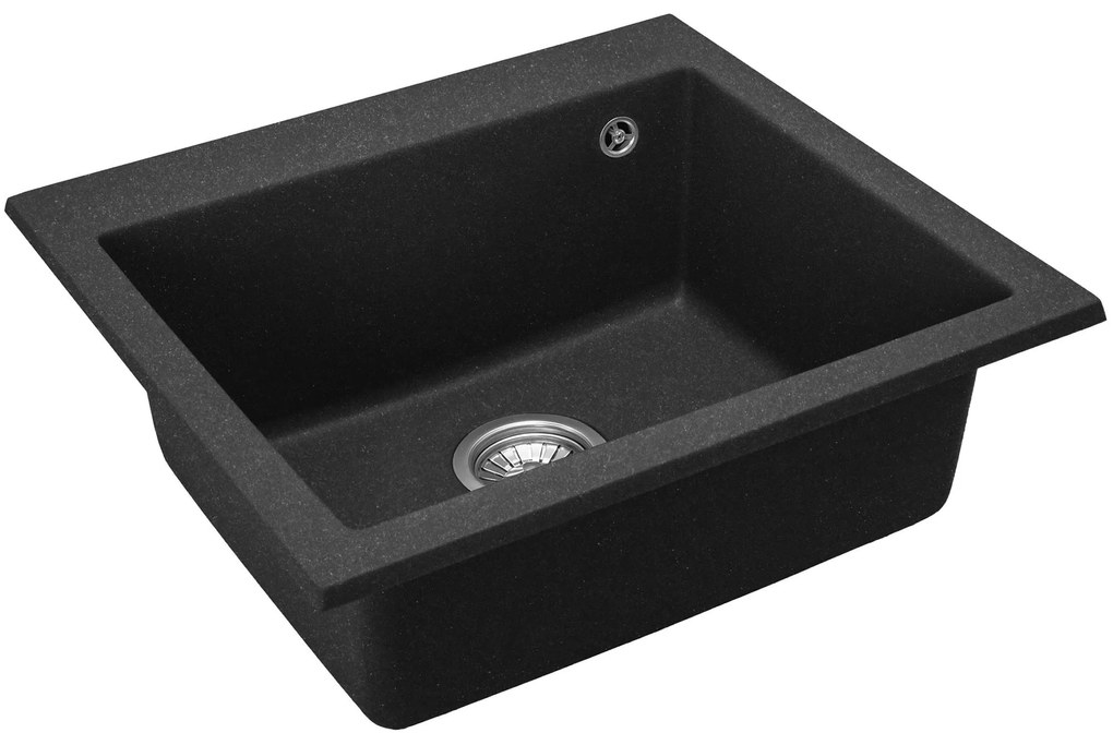 Lavello granit West XL black dots