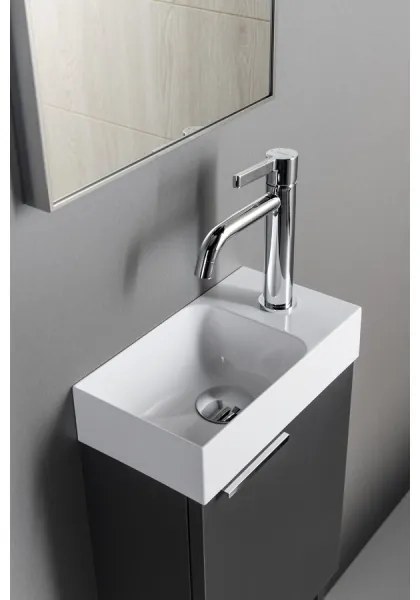 Sapho - Rubinetto del lavandino ICONIC 18,7 cm cromo lucido