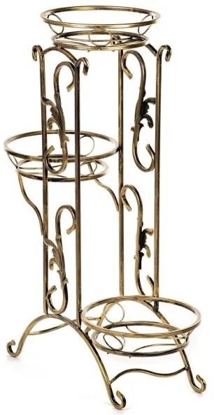 Portafiori 90x65 cm oro