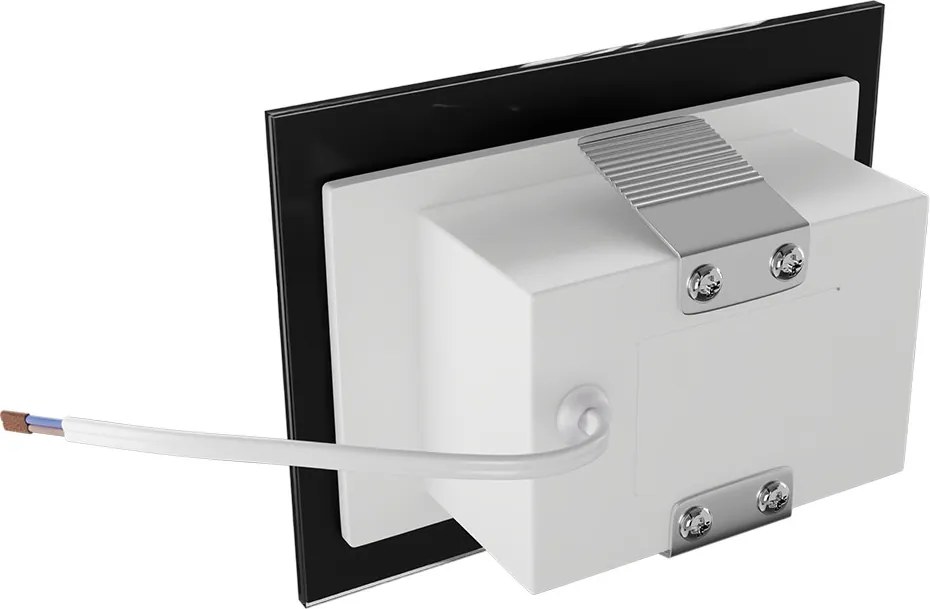 Segnapasso LED per Scatola 503 3.5W IP65 - Luce Asimmetrica Colore Bianco Caldo 2.700K