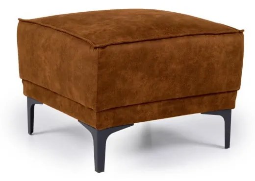 Sgabello in similpelle marrone cognac Copenhagen - Scandic