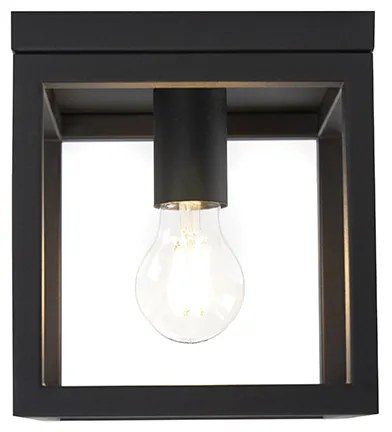 Lampada a sospensione industriale nera - Cage