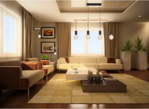 Applique IZZY 1xE27/60W/230V