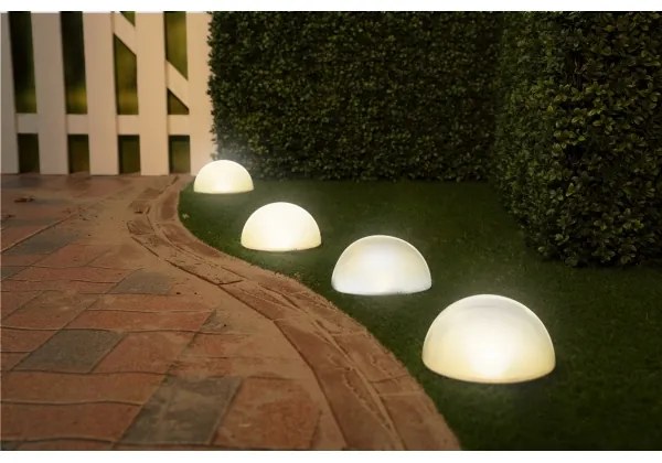 Grundig - SET 5x LED RGBW Lampada solare LED/3,2V IP44